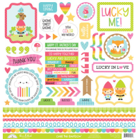 Doodlebug Design Over The Rainbow 12x12 Inch Paper Pack (7994) (842715079946)